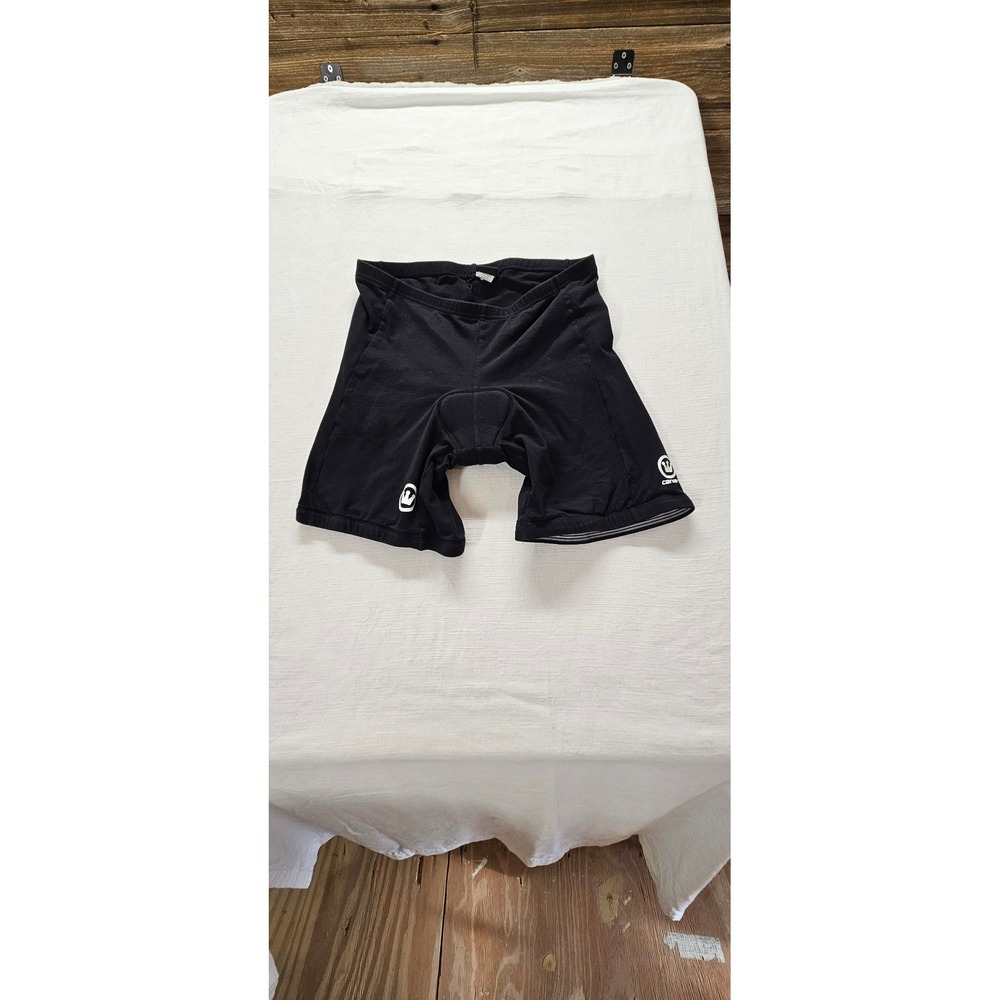 Canari Mens Black Padded Cycling Shorts Size XL Road Bike Training Gear